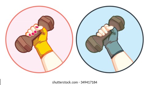 Fitness dumbbell