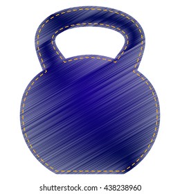 Fitness Dumbbell sign