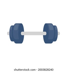 Fitness dumbbells made of steel with weights for lifting exercises to build muscle.