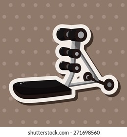 Fitness Equipment theme elements