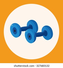Fitness Equipment theme elements
