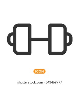Fitness Equipment Vector Icon