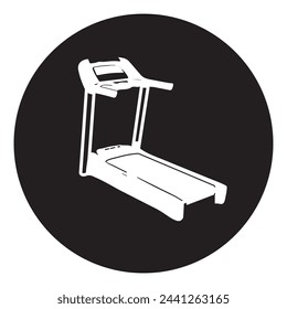 Fitness exercise equipment icon vector symbol design