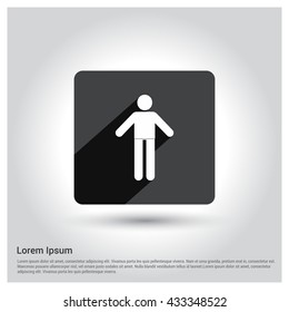 Fitness exercise icon