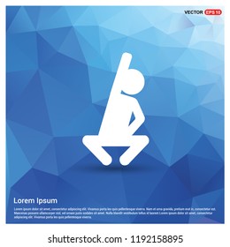 Fitness Exercise Icon - Free vector icon