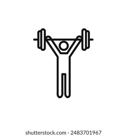 Fitness exercise icon vector set collection for web