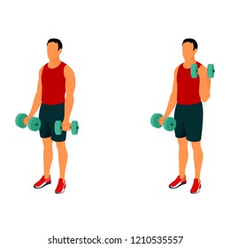 Fitness exercises for strong and beautiful body. Fitness, Aerobic and workout exercise in gym. Vector set of gym icons in line style isolated on white background. People in gym. Gym equipment.