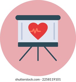 Fitness Flat Vector Icon Design
