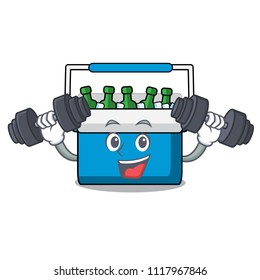 Fitness freezer bag character cartoon