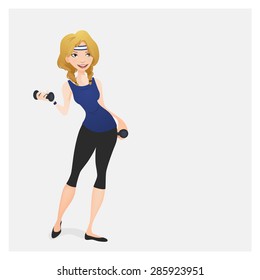 Fitness girl