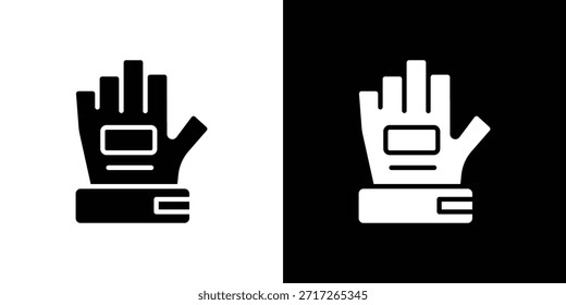 Fitness Handschuhe Symbol Vektor Design Element Vektor eps 10