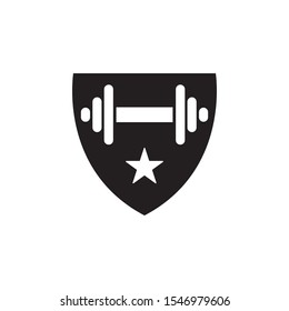 Fitness graphic design template vector isolated