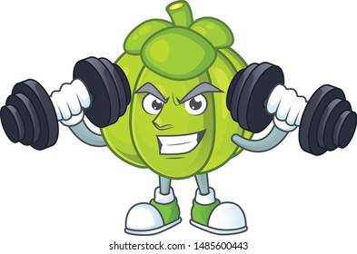 Fitness green pumpkin vegetable for ingredient food