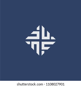 fitness group style logo vector