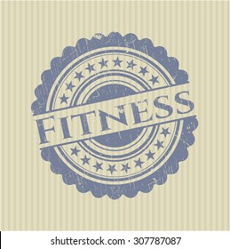 Fitness grunge seal