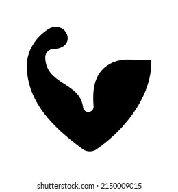 Fitness Gym Arm icon. Fitness Logo Design Vector Template