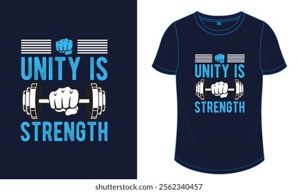 fitness, gym, bodybuilding t-shirt design