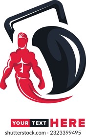 Fitness Gym creative logo vector art design