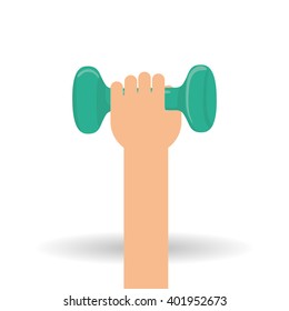 fitness and gym design, vector illustration