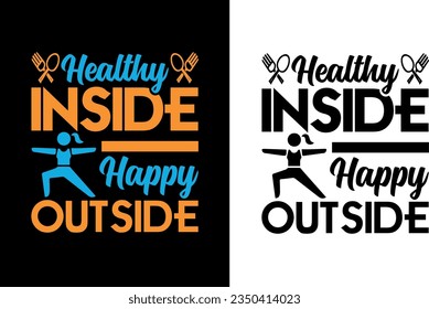 Fitness gym, Fitness diet t-shirt design