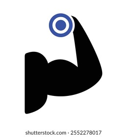 Fitness Gym Icon, Vector graphics