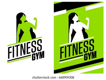 fitness gym logo design