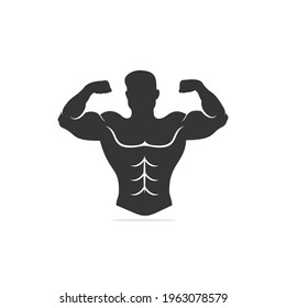 Fitness Gym logo design template, design for gym and fitness club, vector illustration