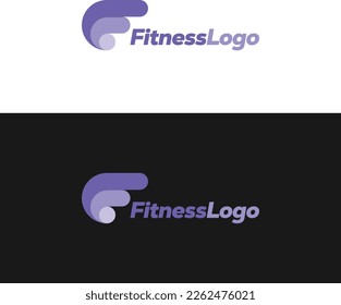 Plantilla de diseño del logotipo Gym Fitness, diseño para gimnasio y gimnasio, ilustración vectorial