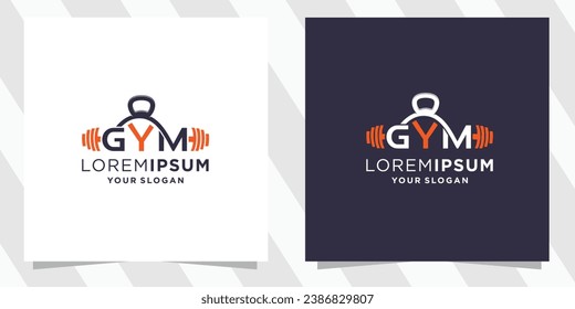 Fitness Gym logo design template