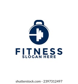 Logo-Design-Vorlage für Vektorgrafik, Sport und Fitness von Fitness und Fitness