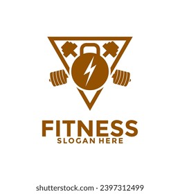 Fitness and Gym Logo Design Vector, Sport and Fitness logo template