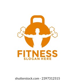 Fitness and Gym Logo Design Vector, Sport and Fitness logo template