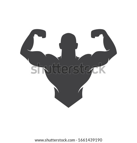 Fitness Gym logo and Icons for Sport Label, Gym Badge, gym and fitness club, vector illustration