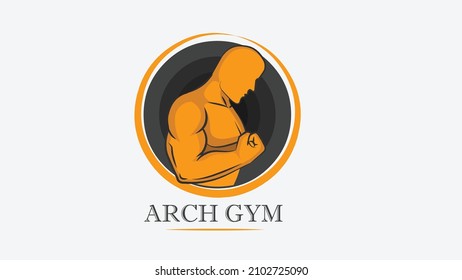 Fitness Gym Logo Individual Hardcore Training Stock Vector (Royalty ...