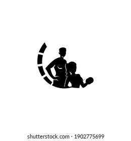 Fitness Gym logo. gym sports logo Creative design, Vector.
