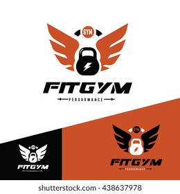 Fitness & GYM Logo Template.