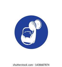 Fitness Gym Logo - Vector
