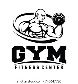 Fitness Gym Logo Vector Stock Vector (Royalty Free) 740647720 ...