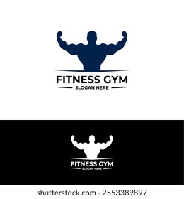 fitness gym logo vector template