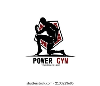 Fitness Gym Logos and Icons for Sports Labels