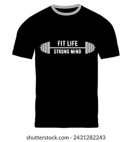 Fitness Gym t shirt Design