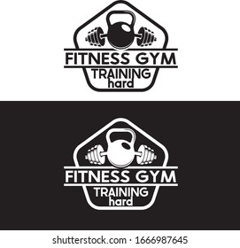 Fitness Gym Training Hard template 