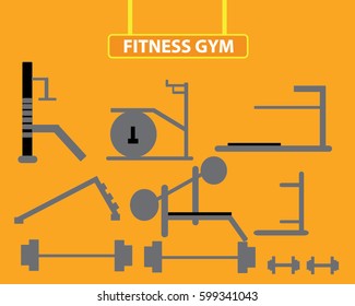 Fitness Gym Vector