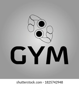 Fitness Gym Vector Logo design.