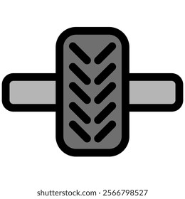 Fitness health and energy tracker - Flat icon symbol