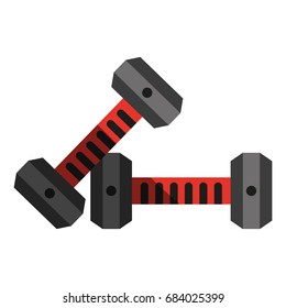 fitness and health icon concept