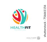 Fitness and Health logo template