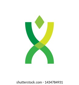 Fitness human logo template vector icon design