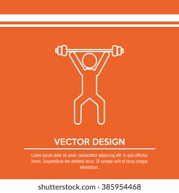 fitness icon design 