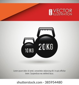 fitness icon design 